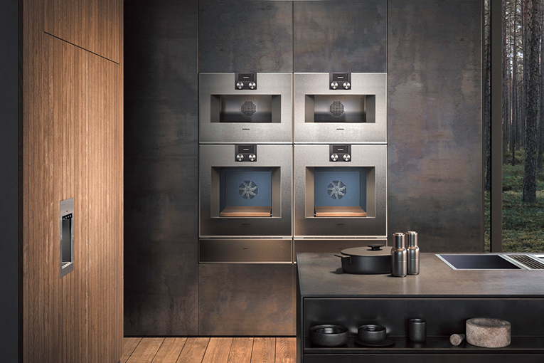 ガゲナウのスチームオーブンと電気オーブン