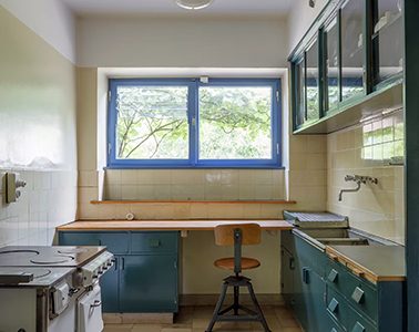 建築家エルンスト・マイの「新しいフランクフルト」という都市計画でデザインされたキッチン