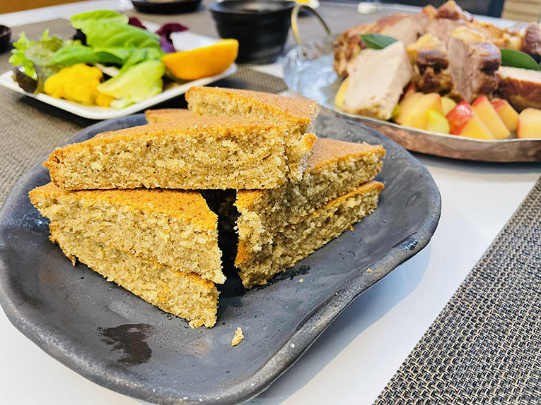 大阪府堺市のオーダーキッチンミュージアムでの料理家松村佳子さんの料理教室メニュー